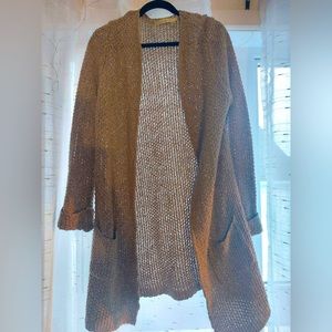 Taupe cardigan